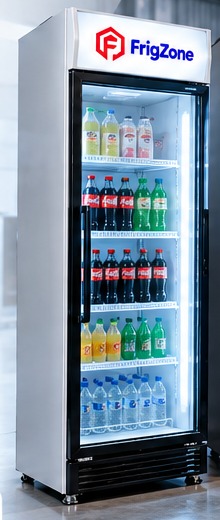 FrigZone single door visi cooler